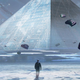 A section of the cover for The Three-Body Problem.